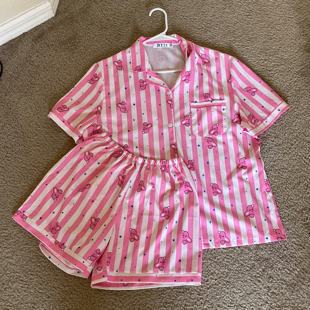 BT21 Cooky summer pajama set